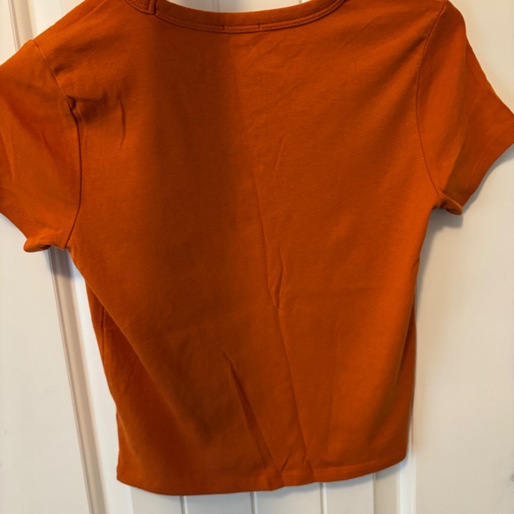 Garage Orange Graphic Baby Tee - Picture 4 of 5